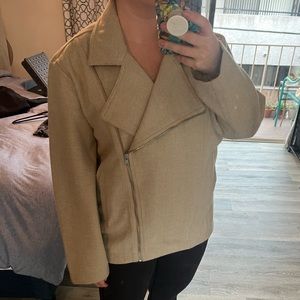 Banana republic tan spring jacket